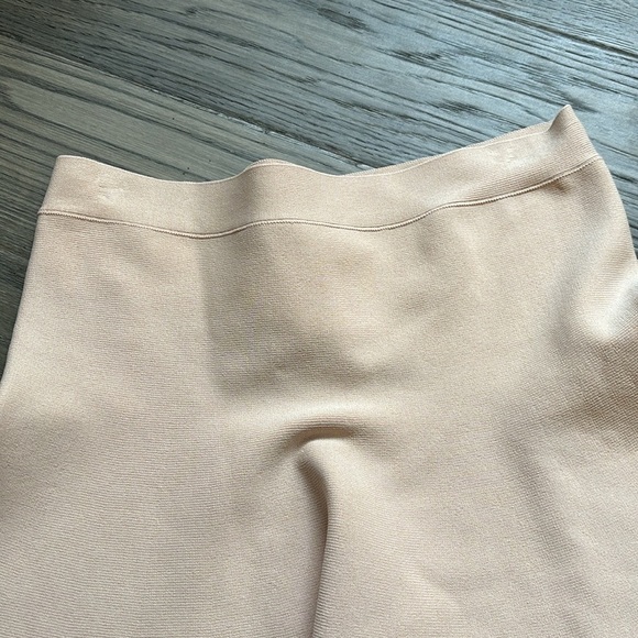 🔥BCBGMaxaria🔥 | Ingrid a-line high waisted skirt in bare pink - Picture 7 of 13
